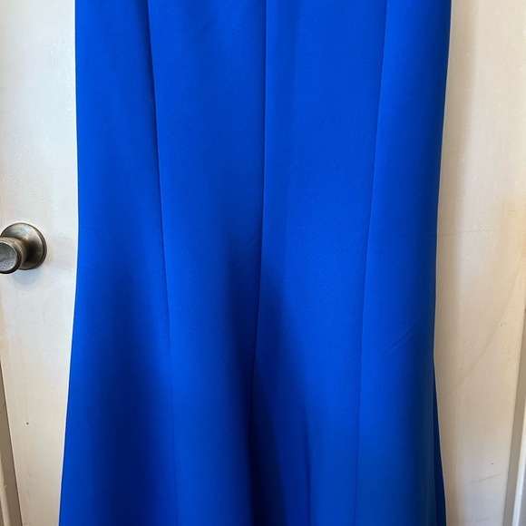 BCBGMaxAzria Royal Blue Cutout Maxi Dress size 0 - Picture 9 of 11
